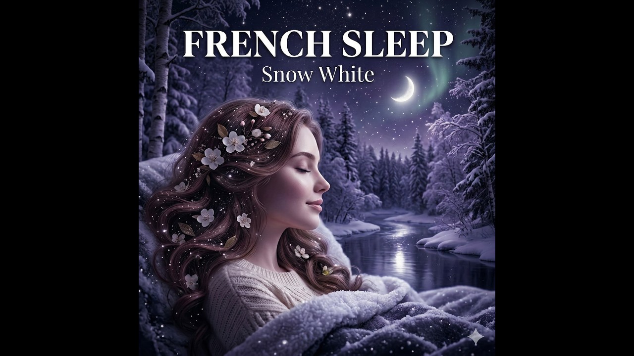 French Sleep Music 💤 Blanche-Neige | Winter Forest Lullaby for Deep Sleep
