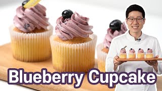Blueberry Cupcake | Simply good by Hanbit Cho 10,624 views 1 month ago 4 minutes, 52 seconds