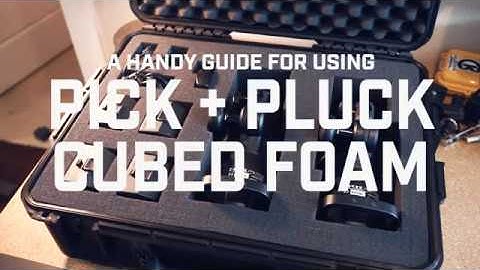 Specialty Cases - Pick N Pluck Foam Guide
