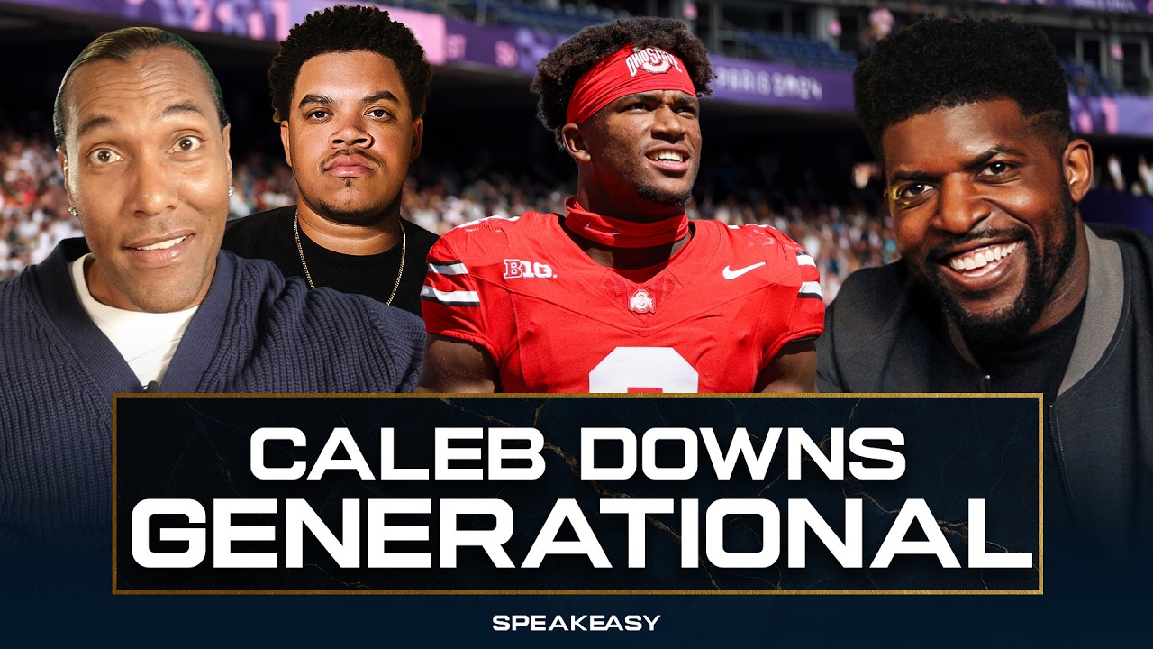 Acho PROVES Caleb Downs is a GENERATIONAL prospect!