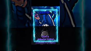 Aizetsu Vs Genya Demon Form