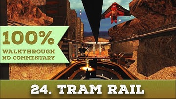 Quake 4 Walkthrough (General Difficulty) part 24 TRAM RAIL