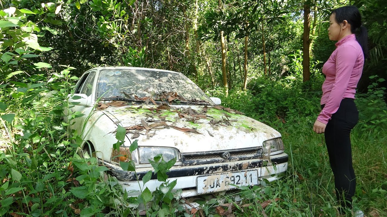FULLY Restoration CAR Abandoned in the Forest For Many YEARS | Girl Restoration The CAR