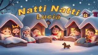 Godnattsaga för barn – Natti Natti Lucia  | Sovdagsvideo med djur