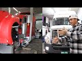 Freightliner Cascadia y Kenworth en el taller -@Eiver2 Trucker