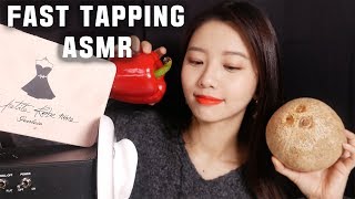 Fast Tapping ASMR 7 different Triggers~  No talking [suna asmr]タッピング,꿀꿀선아,불면증,수면유도,