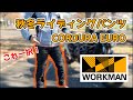 【防寒防風◎】ワークマン CORDURA EURO ライディングパンツ！秋冬のライディングパンツはこれで十分！3,900円でコスパ抜群！【バイク用品紹介】