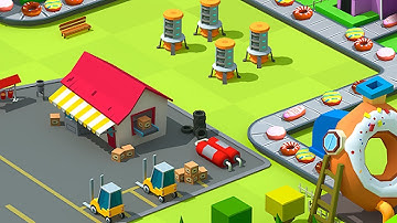 Donut Factory -Money Clicker & Delicious Adventure Gameplay