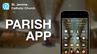 Download our St. Jerome Parish App! screenshot 2