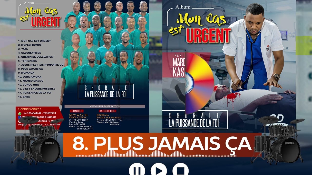 PLUS JAMAIS ÇA. - MARDOCHEE KASHALA (Audio)