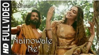 Nainowale Ne   Song  Padmaavat  Deepika Padukoneshahid Kapoorranveer Singhgayatseries