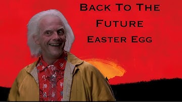 Red Dead Redemption 2: Back To The Future (Easter Egg)