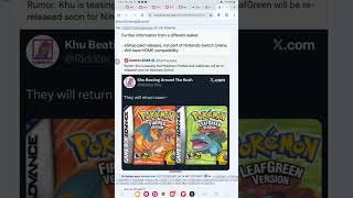 Pokémon leak