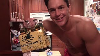 SHARK WEEK SPECIAL : 6 LANDSHARK BEER CHUG