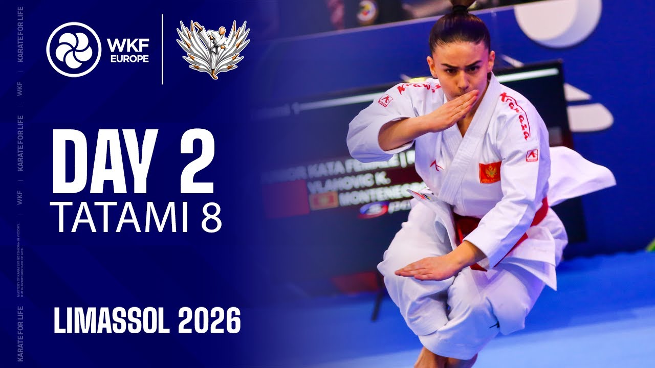 EKF KARATE  | Day 2 - Tatami 8 | EKF Cadet, Junior & U21 Championships