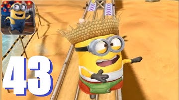 Despicable Me Minion Rush - gameplay walkthrough - Chapter 19 level 3 - 4 Part 43 (iOs & android)