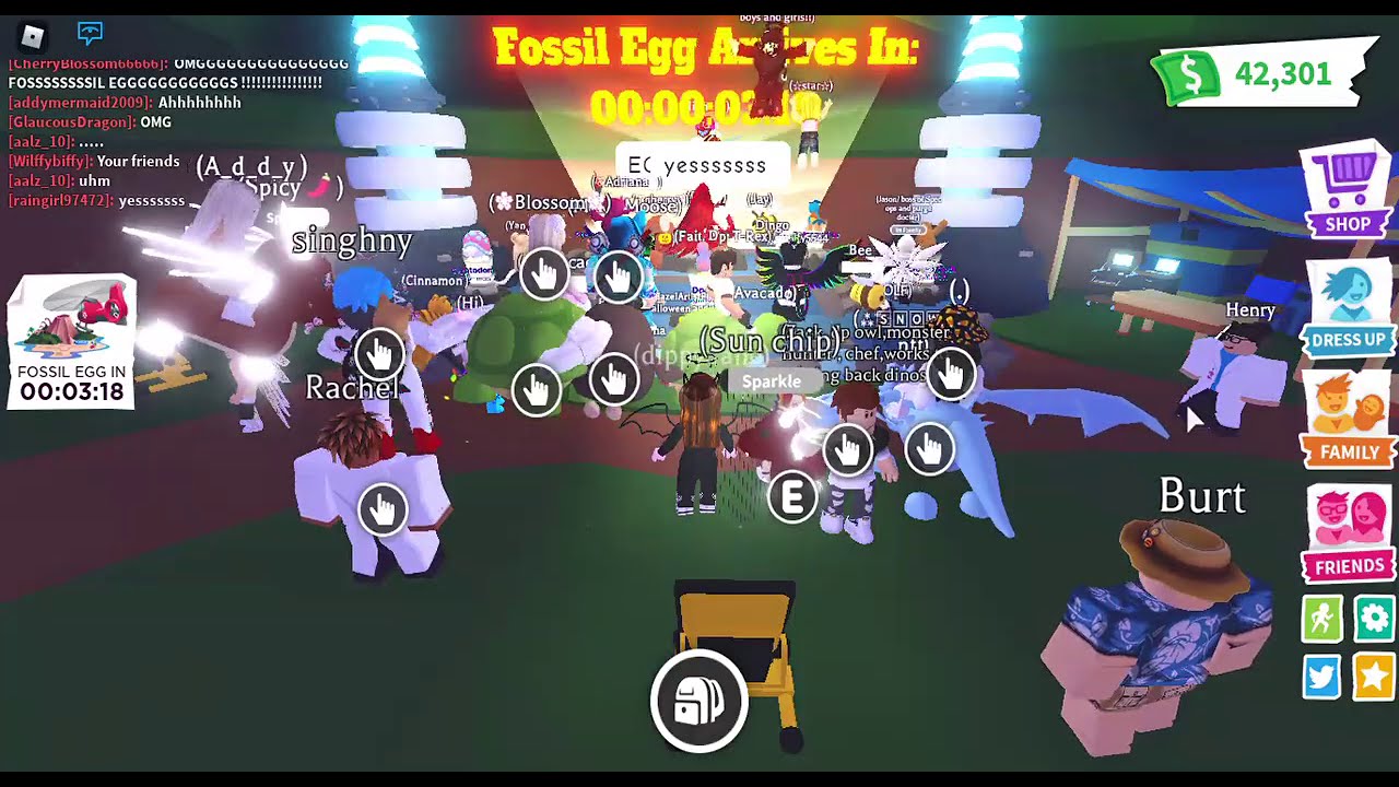 (adopt me) new FOSSIL EGG EVENT!!