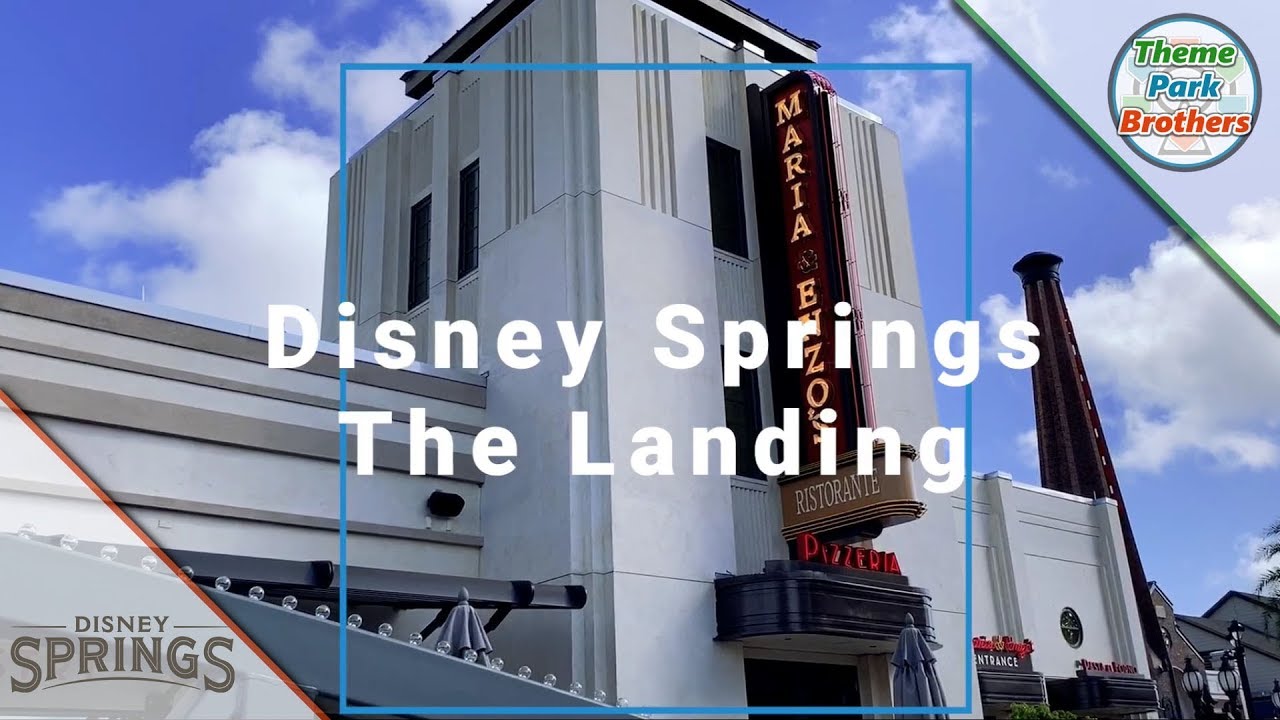 Disney Springs The Landing YouTube