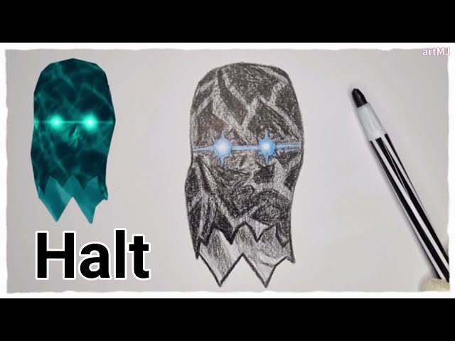 How to draw Halt (Doors) 