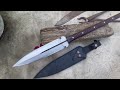 Survival Spear – Hand Forged Large Hunting Spear | 5160 Steel Outdoor Weapon