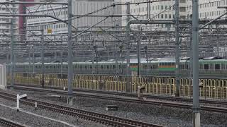 JR京浜東北線 E233系1000番台 高輪ゲートウェイ駅到着