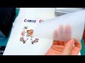 Cosmox Sia Jet dtf printing tshirts hot peeling film