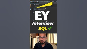 🤔 Most Asked EY Sql Interview Questions answers #ey  #sql #sqlinterviewquestionsandanswers