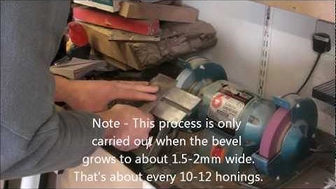 Plane and Chisel Sharpening