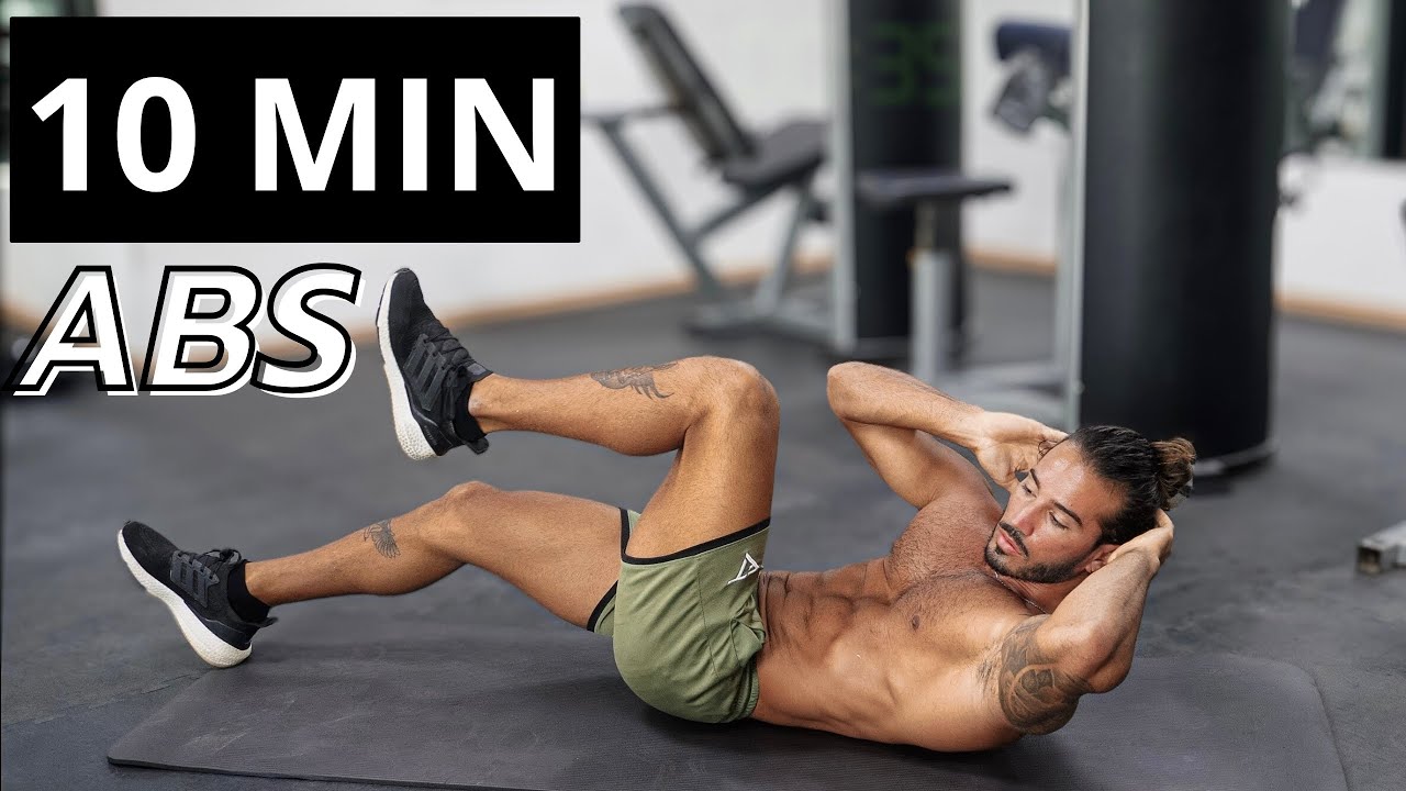10 MIN ABS WORKOUT | No Equipment | No Repeat | Follow Along - YouTube