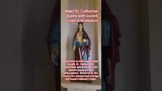 ST. CATHERINE #CatherineOfAlexandria  #CatholicSaints  #PhilippineChurches  #MartyrsOfFaith #nixontv
