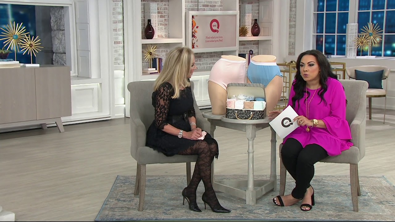 Breezies Set of 6 Cotton Panties with UltimAir Lining on QVC