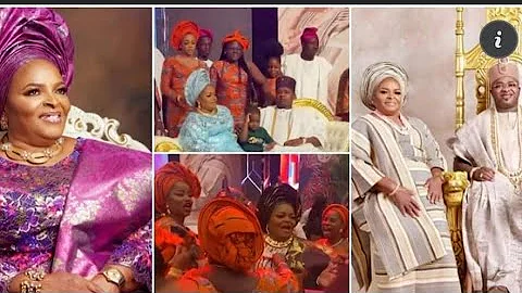 MOMENT OBA SAHEED ADEMOLA ELEGUSHI PROVE HIS LOVE FOR MOTHER ON HER 70TH BIRTHDAY