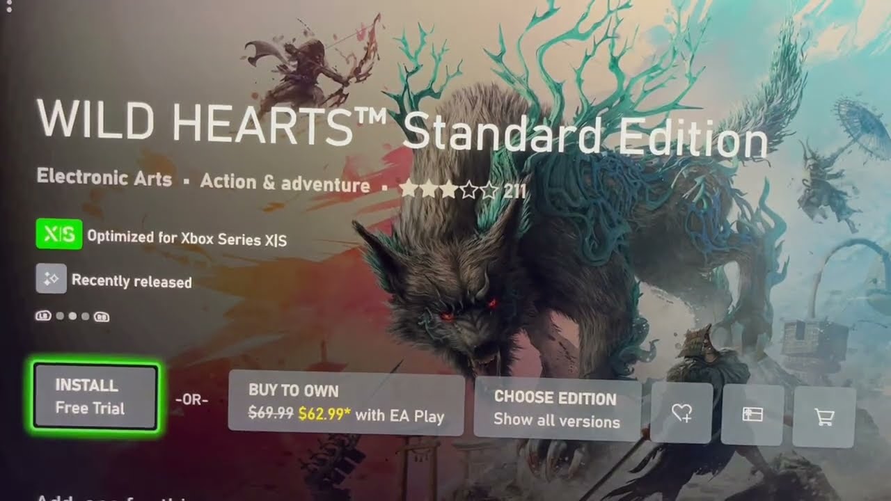 Ya disponible la prueba de 10 horas de Wild Hearts en Xbox Game Pass