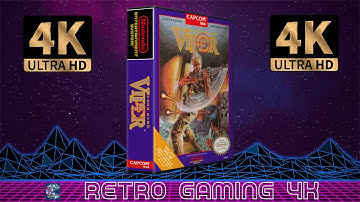 Code Name: Viper (1990) Nintendo NES retro video game intro / demo 4K UHD