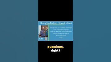 Networking Strategy - Before the Event