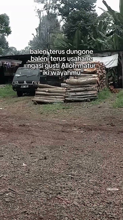 gak usah sambat apa yang kita jalani