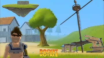 Rocket Royale PIRATE SHIP AND FLOATING ISLAND EVENT - Android gameplay #87