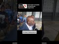 Former speaker J. Fonati Koffa addressing the press after Day 2 of ongoing trial