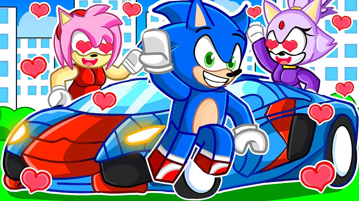 RIZZING GIRLS With The NEW $50,000,000 SONIC Car In Roblox DRIVING EMPIRE!