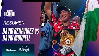 Thumbnail for DAVID BENAVIDEZ VS. DAVID MORRELL // RESUMEN PELEA