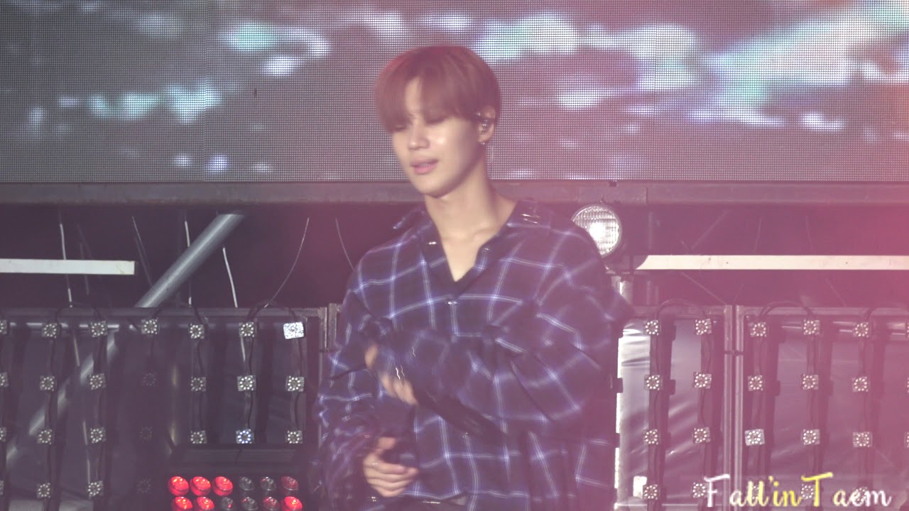 [Fall'in Taem]180825 춘천 국제레저대회 K-POP 메가 콘서트 04 TAEMIN Tonight