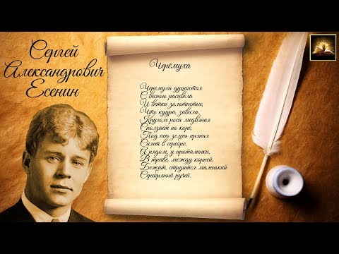 Стихотворение С.А. Есенин "Черёмуха" (Стихи Русских Поэтов) Аудио Стихи Слушать Онлайн