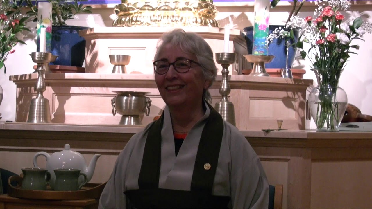 Alma Potter  Kwan Um School of Zen, the school of 'don't know'.