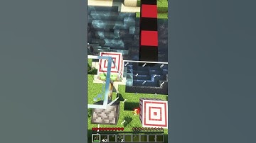 EASY Way To Get "Bullseye" achievement! (Minecraft)