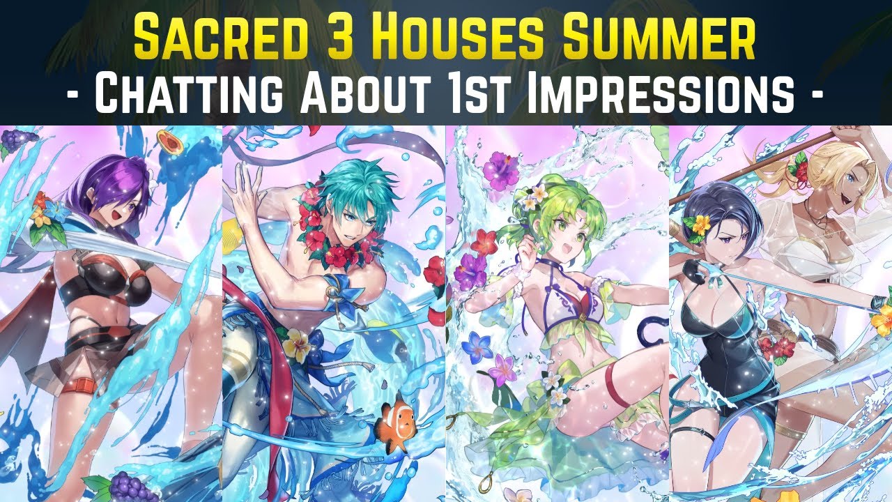 Summer Ephraim is here to take my orbs! | Summer Longing Banner First Impressions | FEH