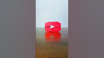 Origami Youtube Play button | #shorts