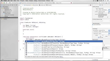 72 : สอนเขียนโปรแกรมบนระบบ iOS ด้วยภาษา Swift สำหรับผู้เริ่มต้น - NSUserDefault & NSKeyedArchiver