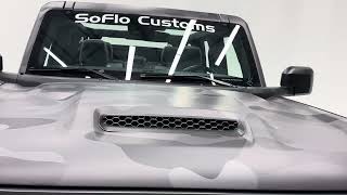 SoFlo Customs Ford Bronco Camo Wrap Soft Top screenshot 4