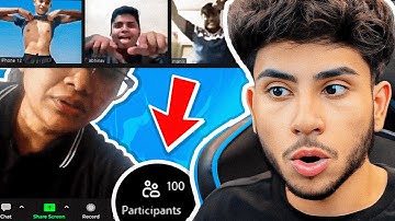 I Made My Viewers Raid This ZOOM CLASS