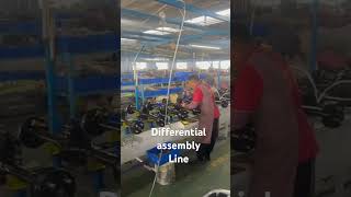 Electric vehicle differential assembly in China #evpstechnology #chinatechnology